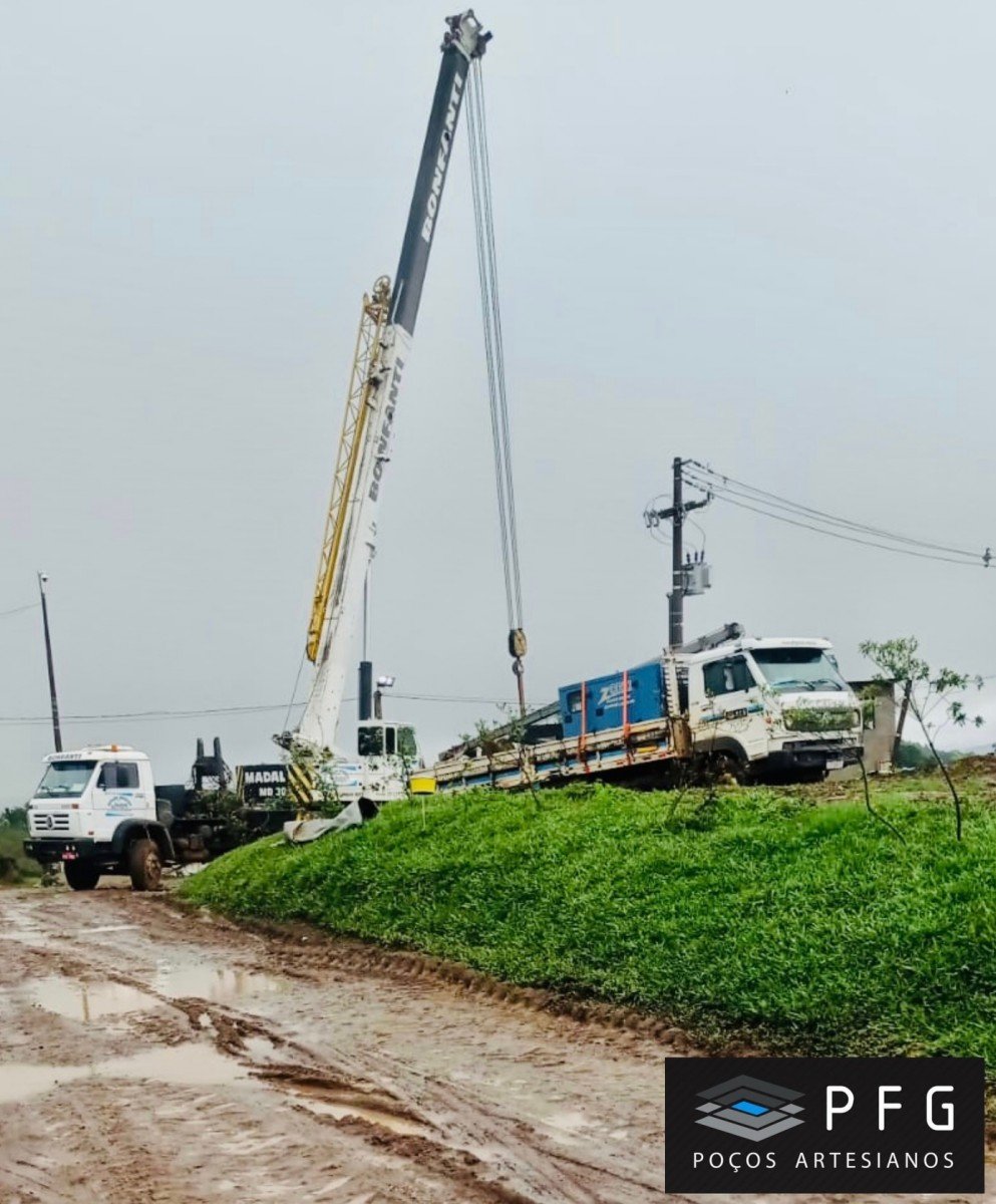 Instalação de Equipamento de Bombeamento